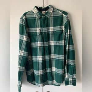 The North Face Flannel (thick, warm-weather)